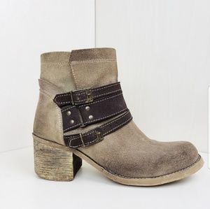 Bed stu awaken oil distressed suede boots